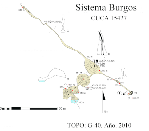 002 Sistema Burgos Topografía en el Karst de Yeso de Sorbas