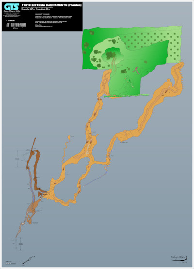 019 Sistema Campamento Topografía (Plantas) en el Karst de Yeso de Sorbas