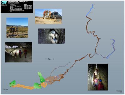 020 Sistema Corral Topografía (Plantas) en el Karst de Yeso de Sorbas