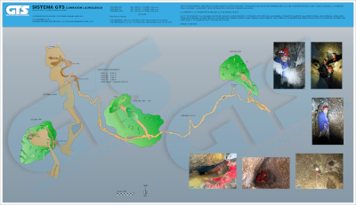 135 Sistema Lapo III Topografía (Conexión) en el Karst de Yeso de Sorbas