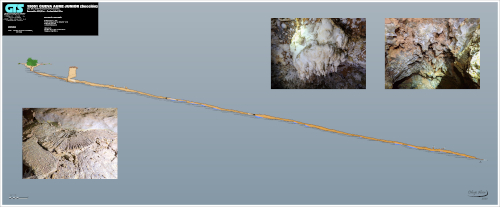 15051 Cueva Aure Junior (MO-3) Topografía (Plantas) en el Karst de Yeso de Sorbas