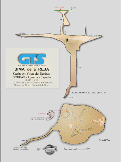 15156 Sima Reja Topografía en el Karst de Yeso de Sorbas