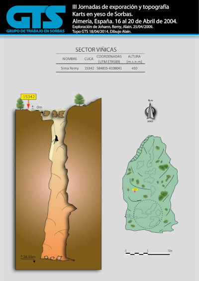 15342 Sima Remy Topografía en el Karst de Yeso de Sorbas