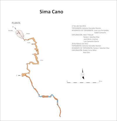 15451 Sima Cano* Topografía en el Karst de Yeso de Sorbas