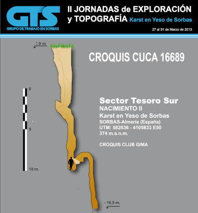 16689 Sima Gima Topografía en el Karst de Yeso de Sorbas