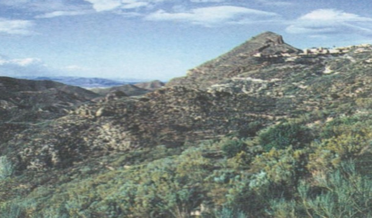 Paraje de Turre, Almería, punto de inicio del ciclo hidrológico del karst de Sorbas